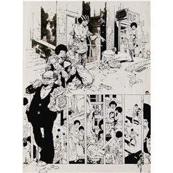 Alex Nino - Horror Story Page Original Art, Group of 8 