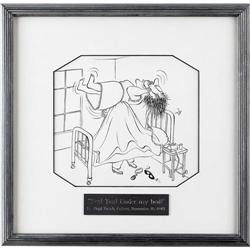 Virgil Partch Collier's Cartoon Original Art 1945 