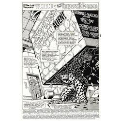 George Perez and Gene Day - Marvel Two-In-One #60, Spla 