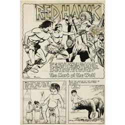 Bob Powell - Straight Arrow #53 Complete 7-page Art 