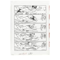 Antonio Prohias - Mad #219, "Spy vs Spy" Original Art 