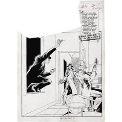 Pierce Rice and Arturo Cazeneuve - Green Hornet Art 