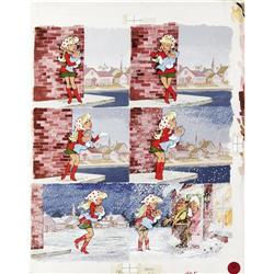 Jack Rickard - Mad #125 Inside Front Cover Original Art 