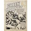 Image 1 : Jerry Robinson and George Roussos Green Hornet #21 Art 