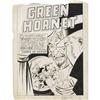 Image 1 : Jerry Robinson Green Hornet Comics #26 Splash Page Art 