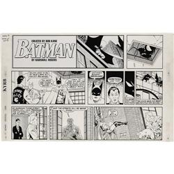 Marshall Rogers, John Nyberg - Batman Sunday Strip Art 