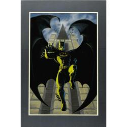 Mark Romanoski - Batman Painting Original Art 