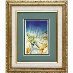 Alex Schomburg - "Judgement on Janus" Unpublished Cover 