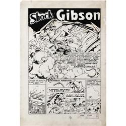 Ernie Schroeder (attributed) - Speed Comics #31 8-pager 