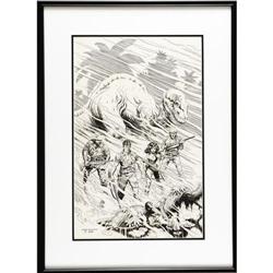 Mark Schulz - Xenozoic Tales #8 Cover Original Art (Kit 