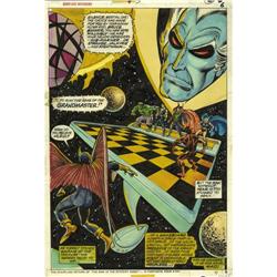 Jim Starlin - Dan Adkins - Giant-Size Defenders #3 Art 