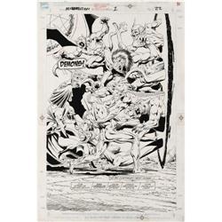 Jim Starlin Silver Surfer/Warlock: Resurrection #1 Art 