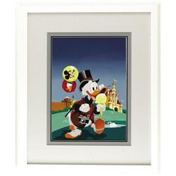 Tony Strobl - Uncle Scrooge Goes to Disneyland Cover Or 