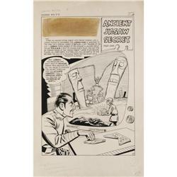 Tony Tallarico - Jigsaw #3, 17-page Unpublished Story 