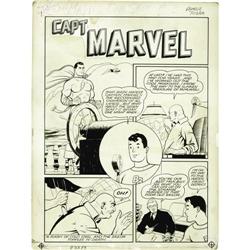 George Tuska - Captain Marvel Adventures #2 - 14-pager 