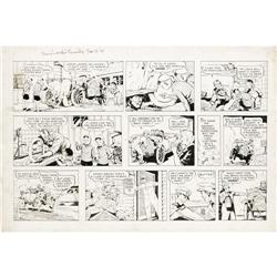 Dale Ulrey - Mary Worth's Family Sunday Comic Strip Ori 