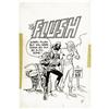 Image 1 : Wally Wood - Krazy Little Comics "The Flush" Cover Orig 
