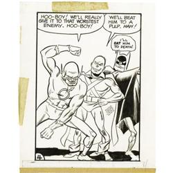 Wally Wood - Krazy Little Comics "The Flush," page 4 Or 