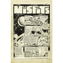 Wally Wood and Ralph Reese - Heroes Inc., page 1 Art 