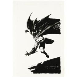 Bernie Wrightson - Batman Illustration Original Art (19 