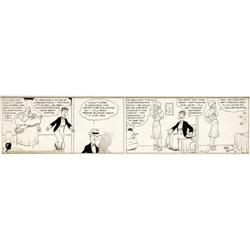 Chic Young - Blondie Daily Comic Strip Original Art, da 