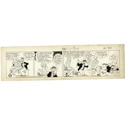 Chic Young - Blondie Daily Comic Strip Original Art 