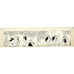 Chic Young - Blondie Daily Comic Strip Original Art 