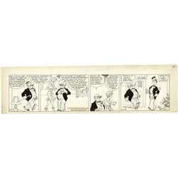 Chic Young - Blondie Daily Comic Strip Original Art 