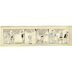 Chic Young - Blondie Daily Comic Strip Original Art 