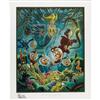 Image 1 : Carl Barks - "The Makings of a Fish Story" Gold Litho 