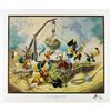 Image 1 : Carl Barks - "Return to Morgan's Island" Gold Litho 