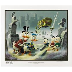 Carl Barks - "Dubious Doings at Dismal Downs" Litho 