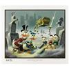 Image 1 : Carl Barks - "Dubious Doings at Dismal Downs" Litho 