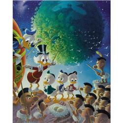 Carl Barks - "An Astronomical Predicament" Gold Plate E 