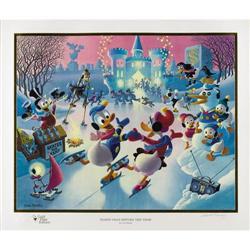 Carl Barks - "Mardi Gras Before the Thaw" Gold Litho 