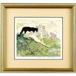 Frank Frazetta - "Golden Girl" Signed Limited Ed Print 
