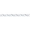 Image 2 : 1/4 CTW Round Diamond Infinity Fashion Bracelet 10kt White Gold - REF-45W3F