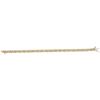 Image 1 : 1/2 CTW Round Diamond Tennis Bracelet 10kt Yellow Gold - REF-71F9M