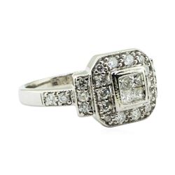 0.67 ctw Diamond Ring - 14KT White Gold