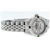 Image 3 : Rolex Ladies Stainless Steel Quickset MOP Diamond Lugs Datejust Wristwatch