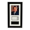 Image 1 : Richard Nixon Signed Cut Display PSA Certified