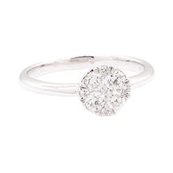 0.50 ctw Diamond Ring - 14KT White Gold