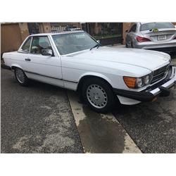 1986 Mercedes 560SL Roadster