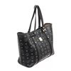 Image 2 : MCM Black Visetos Coated Canvas Large Tote Bag