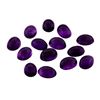 Image 1 : 11.36 ctw.Natural Oval Cabochon Amethyst Parcel of Fourteen