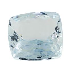 3.58 ct.Natural Square Cushion Cut Aquamarine