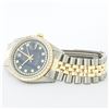 Image 5 : Rolex Mens 2 Tone 14K Blue String VS Diamond Datejust Wristwatch