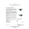 Image 5 : 3.52 ctw Sapphire and Diamond Ring - 18KT White Gold