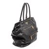 Image 1 : Prada Black Leather Zipper Tote Bag