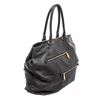 Image 2 : Prada Black Leather Zipper Tote Bag